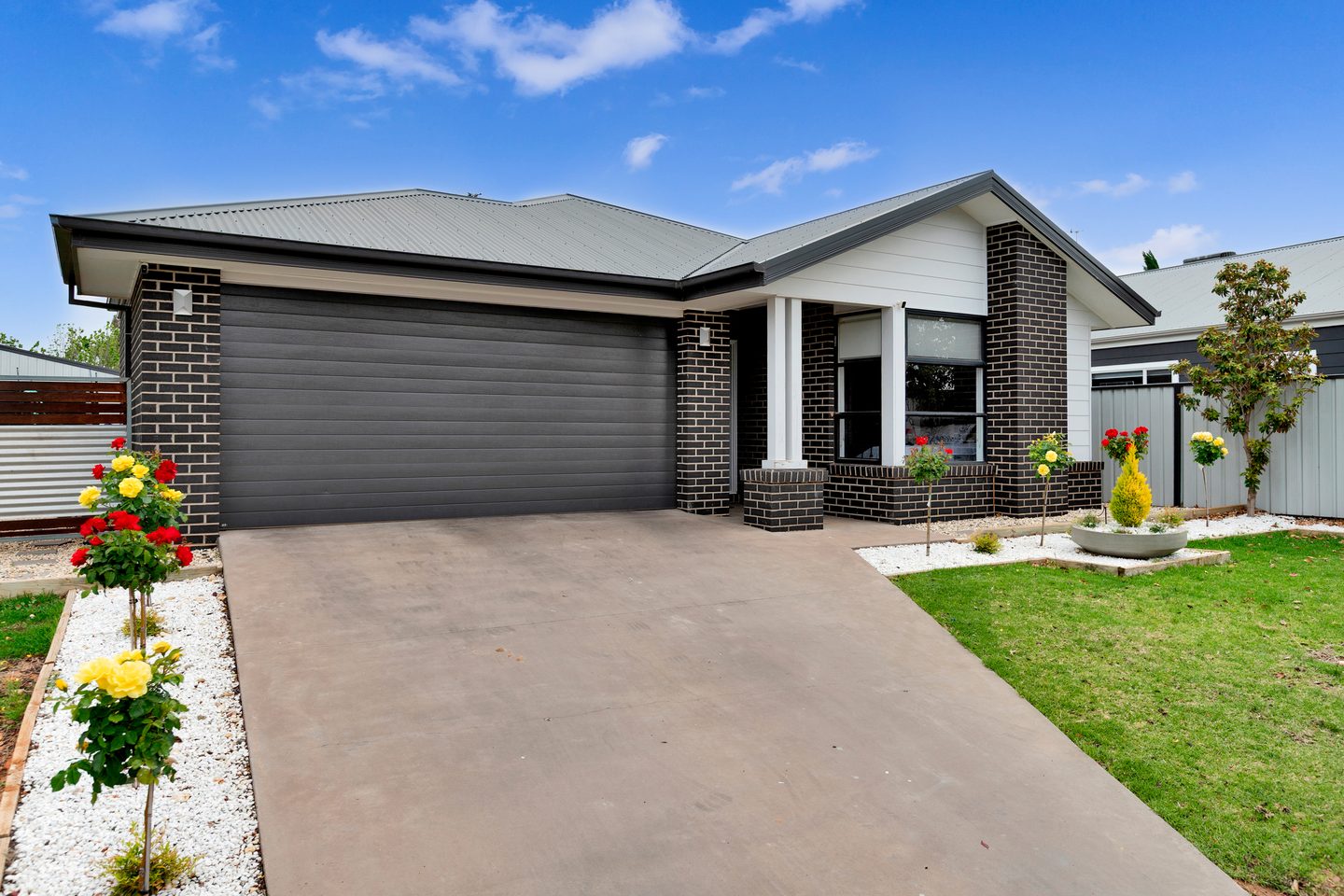 Driveway, garage and entrance