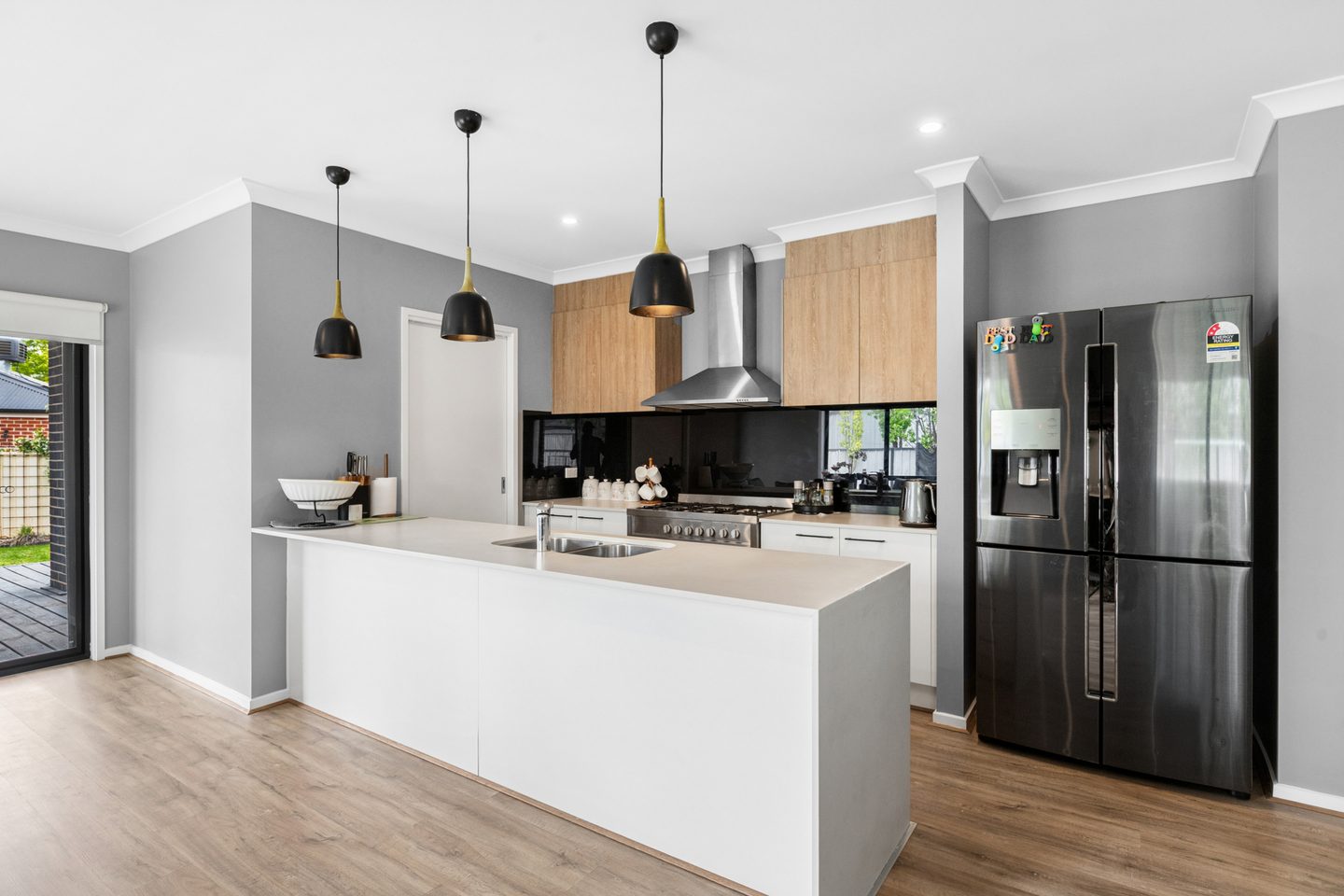 Kitchen island and cabinetry